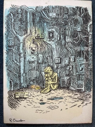 Robert crumb painting - robert, on