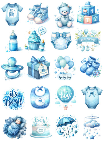 Baby shower a boy - “it’s,