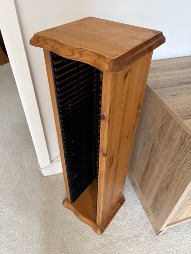 Wooden storage tower rack - tower,