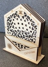 Six Anglo Treble Concertina Coasters in a Customised Stand