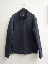 Arc'teryx Jacket Mens XL Blue Covert Cardigan Sweater Zip Up Lightweight Basic