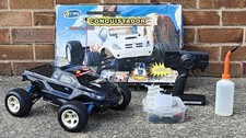 ACME Conquistador Nitro RC Car .18cc Model A3003 1/10 scale boxed w/ accessories