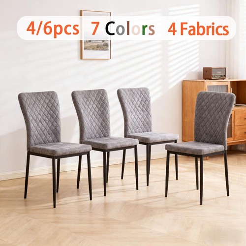 6pcs dining chairs padded - chairs,