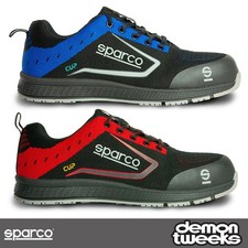 Sparco Cup S1P SRC Safety Shoes / Trainers - Composite Toecap (Mechanic, Garage)