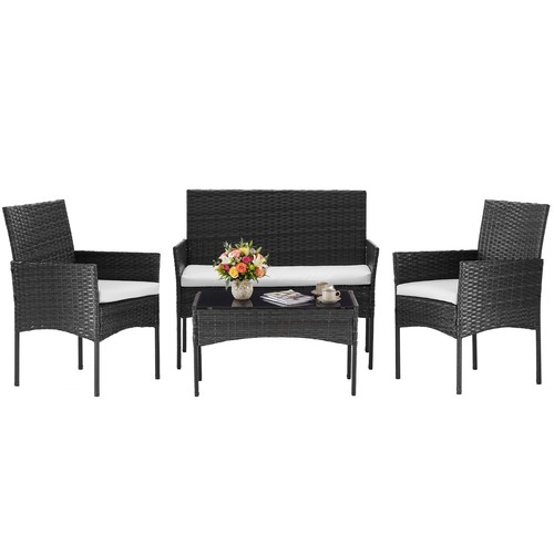 Three piece garden furniture - three-piece,