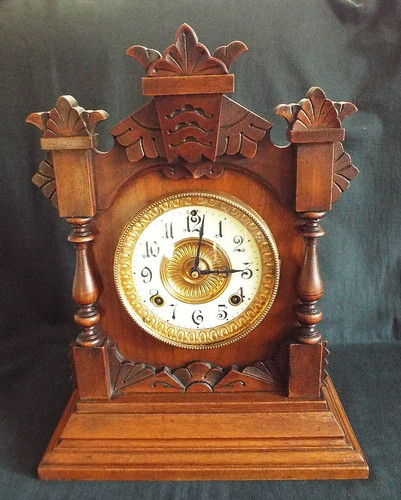 Antique ansonia mahogany - ansonia,