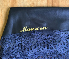 Personalised  Satin French