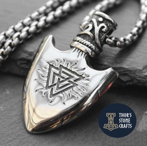 Viking arrow head pendant - viking,