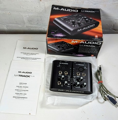Audio track plus - m-audio, m-track