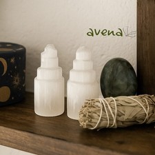 Selenite Towers Set of TWO