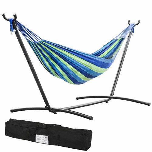 Double hammock stands portable - double,
