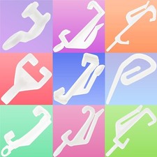 CURTAIN HOOKS Glider Runner Rail Track Hanging Ring Hanger Clip 1/10/30/50/100Pc