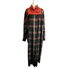 Zandra Rhodes Wool Suede Dress