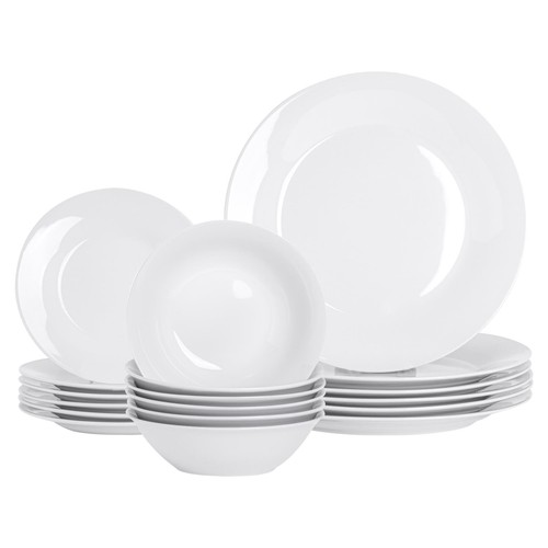 Pack white porcelain - 18,