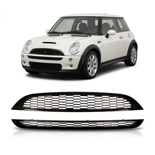 Front grille gloss black - gloss,