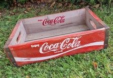 Coca-Cola Red Wooden Crates
