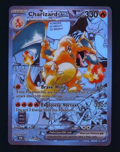 Charizard card english - charizard, ex