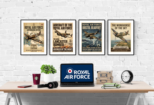 Raf wwii plane vintage style - plane,