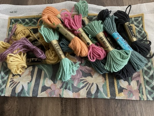 Vintage partly completed - partly,
