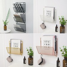 Iron Wire Magazine Rack