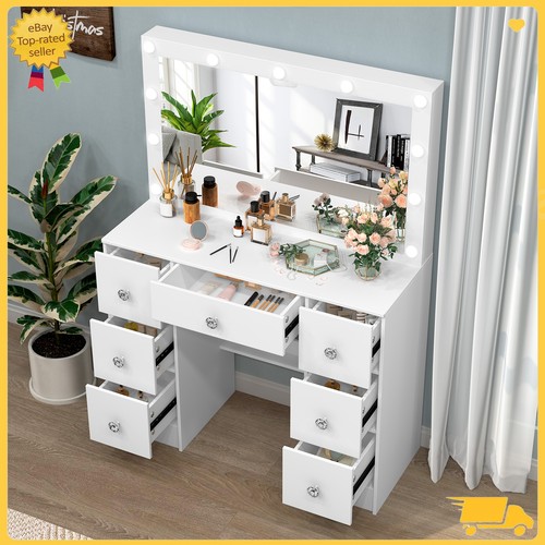 Dressing table with drawers - with, 7