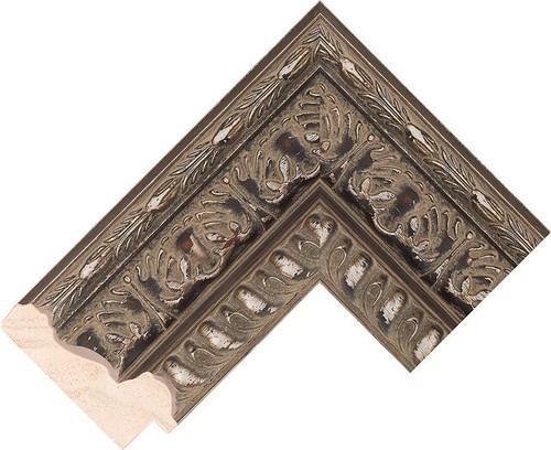 80mm wide silver - wide,