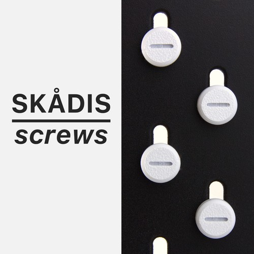 Skadis screws replacement - screws,