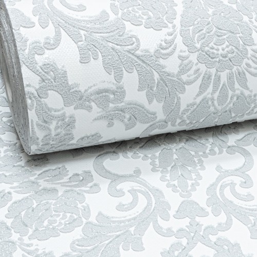 Silver glitter grey white - silver,