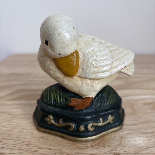 Vintage cast iron door stop - vintage,