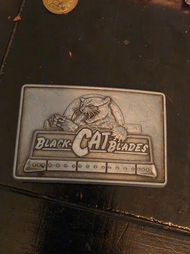 Black cat blades - black, belt