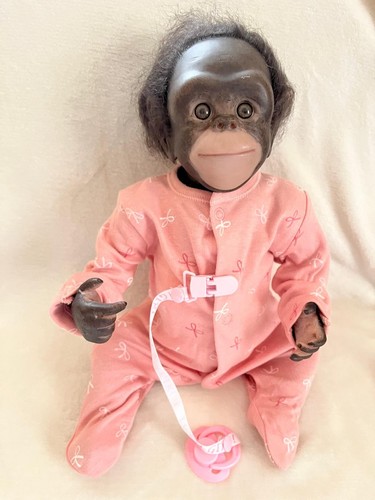 Reborn baby monkey - reborn,