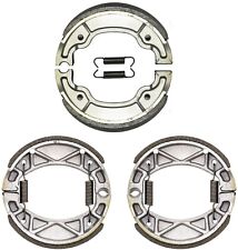 Front Rear Brakes Brake Shoes Drum for Yamaha Grizzly 125 YFM125 2004-2013