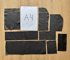 Black Soft leather 1.3 -1.5mm