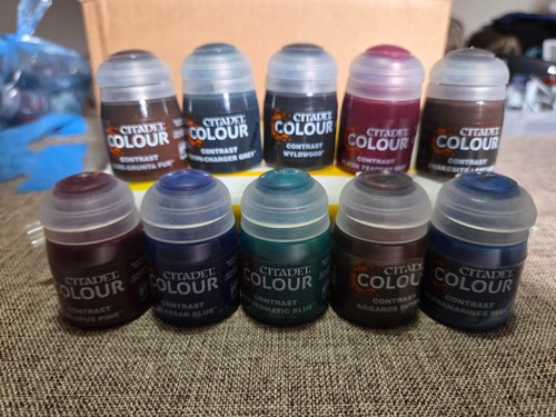 Citadel colour contrast paints - citadel,