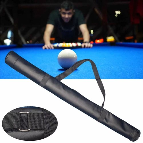 Faux leather billiard cue bag - faux,