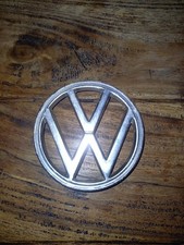 VW BUG BEETLE HOOD LOGO EMBLEM BADGE A113853601B 3 Prong 3.25" TYPE III