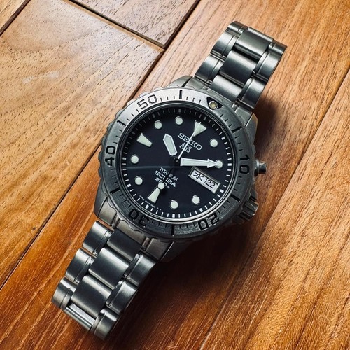 Seiko ags scuba - seiko, titanium