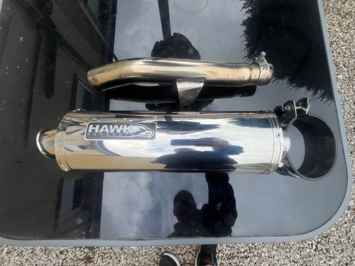Suzuki gsx1400 hawk exhaust - suzuki,