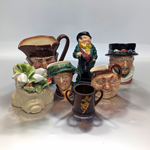 Royal doulton character - 7x,