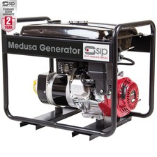 SIP MEDUSA Portable Petrol Generator Honda 3.75kVa 7hp 196cc Engine 3.6L Tank