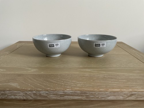 Denby dove grey rice bowl - grey,