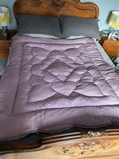 Vintage Satin Lilac Feather