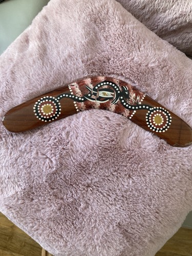 Australian wooden boomerang - australian,