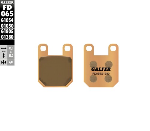 Galfer brake pads rear - galfer,
