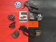 VW Golf 1 convertible roof lock with security system complete 8 pieces original.