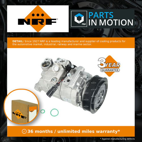 Air con compressor fits - compressor, audi