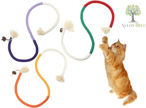 Catnip rope cat chew - cat, toy