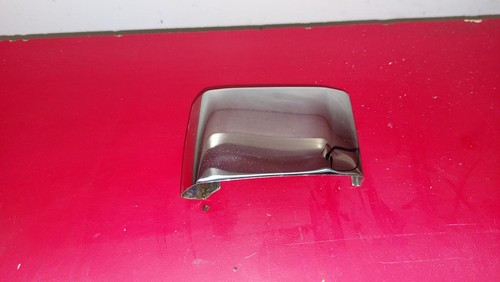 Chrome trim bumper rear - , left