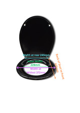 Twyford Advent Black Acrylic