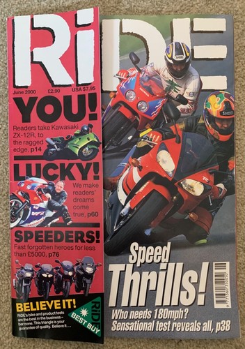 Ride magazine june - june, 2000